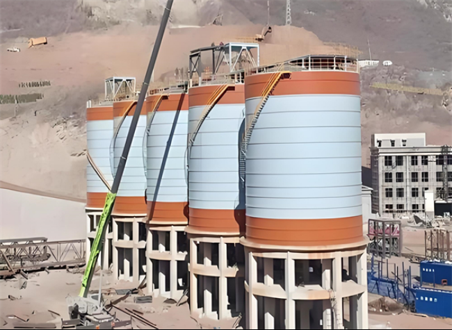 伽师高架钢板仓