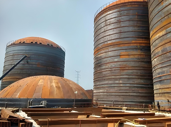 伽师焦粉钢板仓